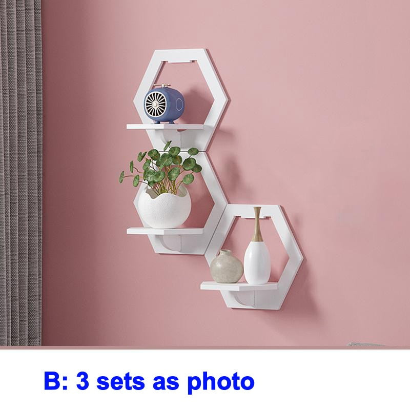 bedside wall creative flower pot stand