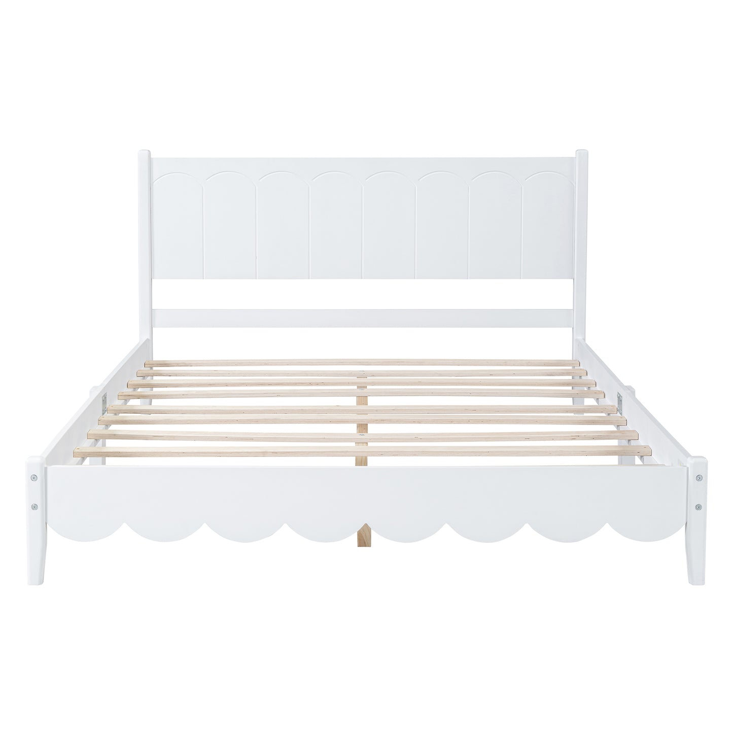 Queen Size Wood Platform Bed Frame