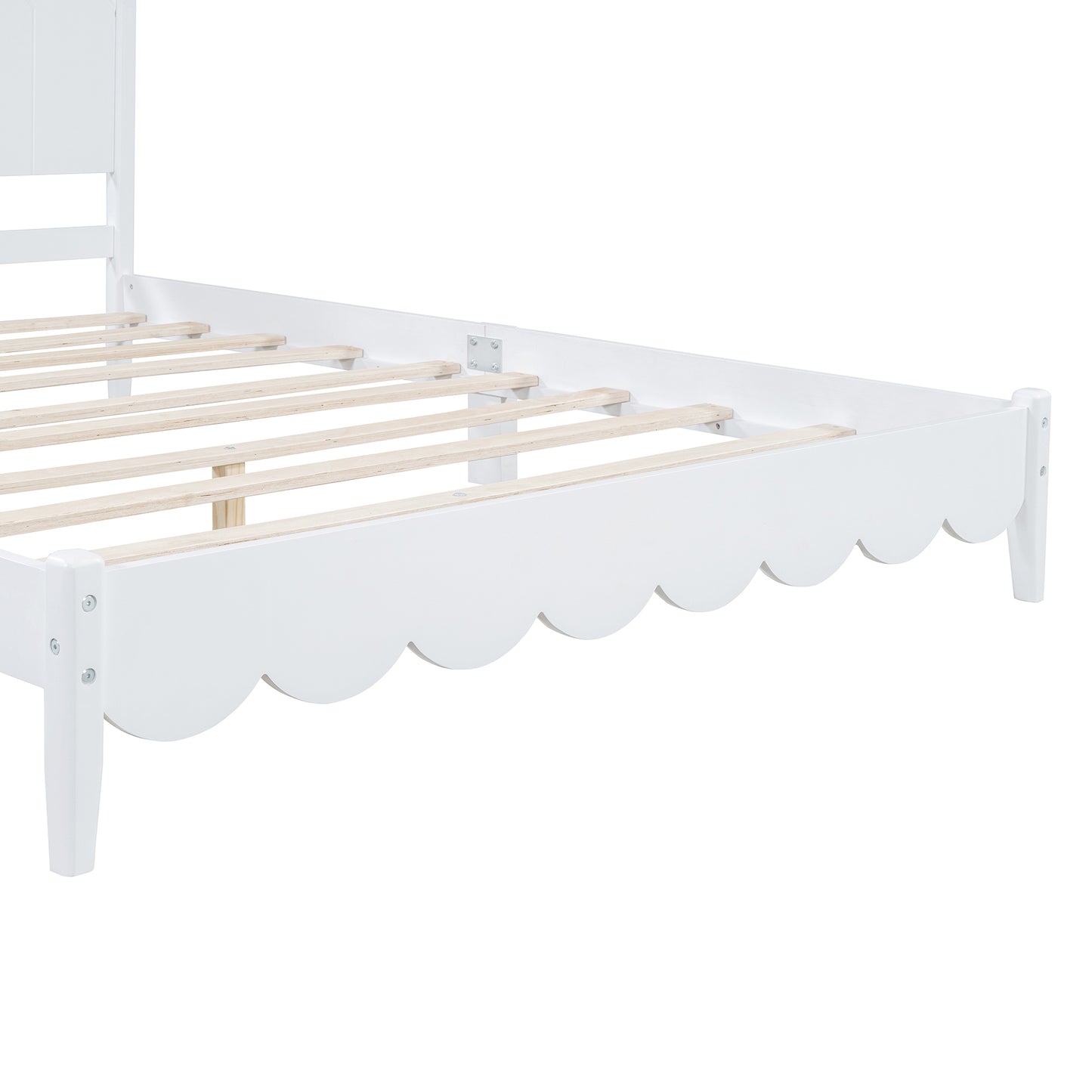 Queen Size Wood Platform Bed Frame