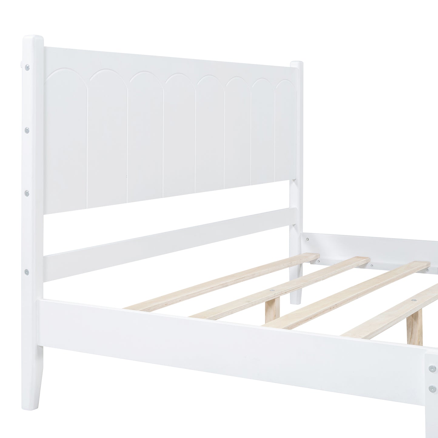 Queen Size Wood Platform Bed Frame