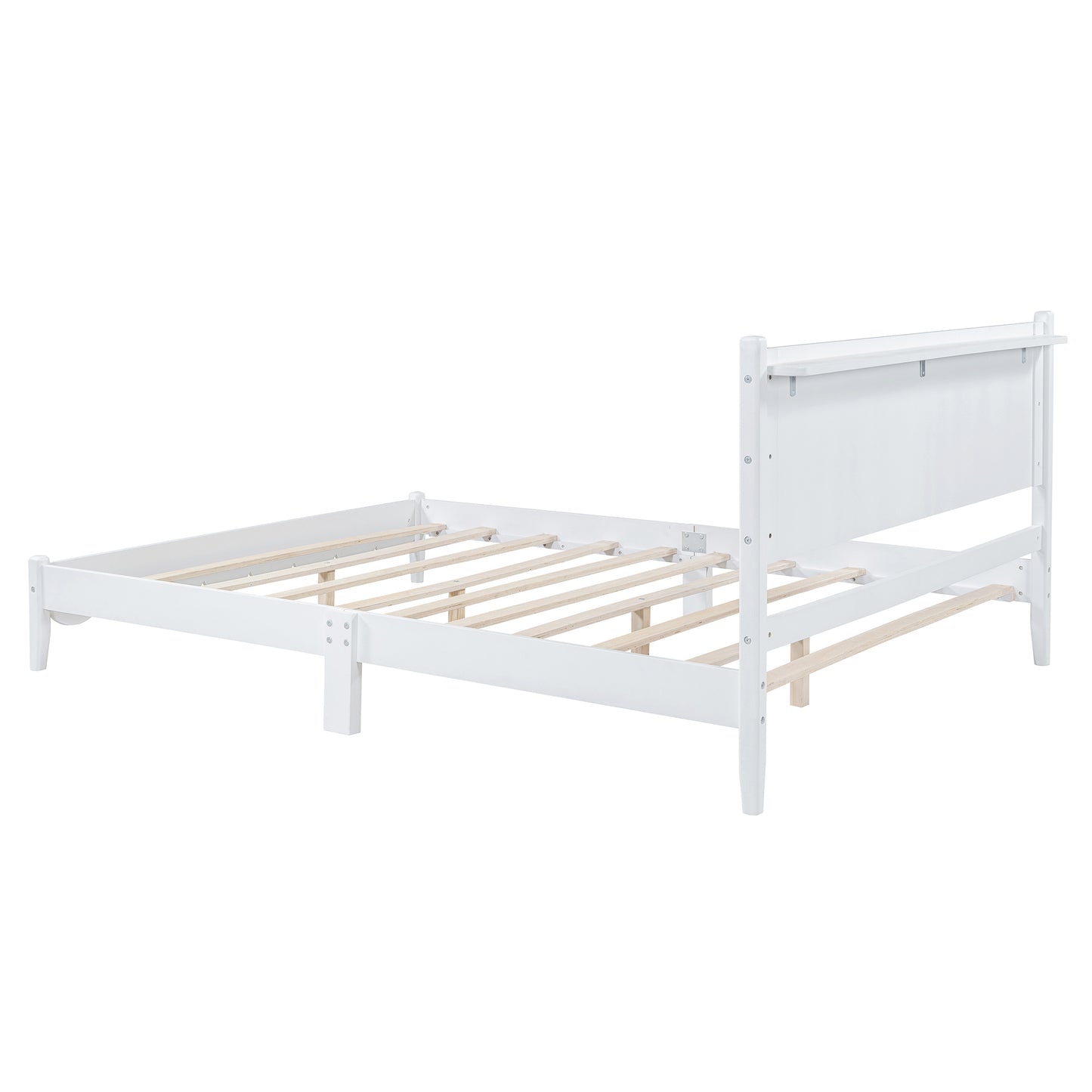 Queen Size Wood Platform Bed Frame