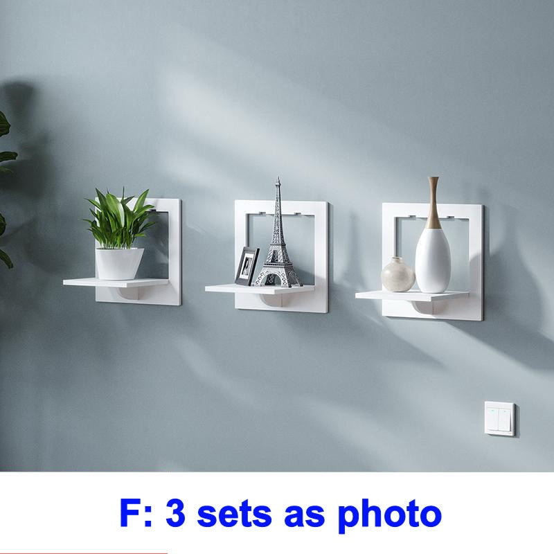 bedside wall creative flower pot stand