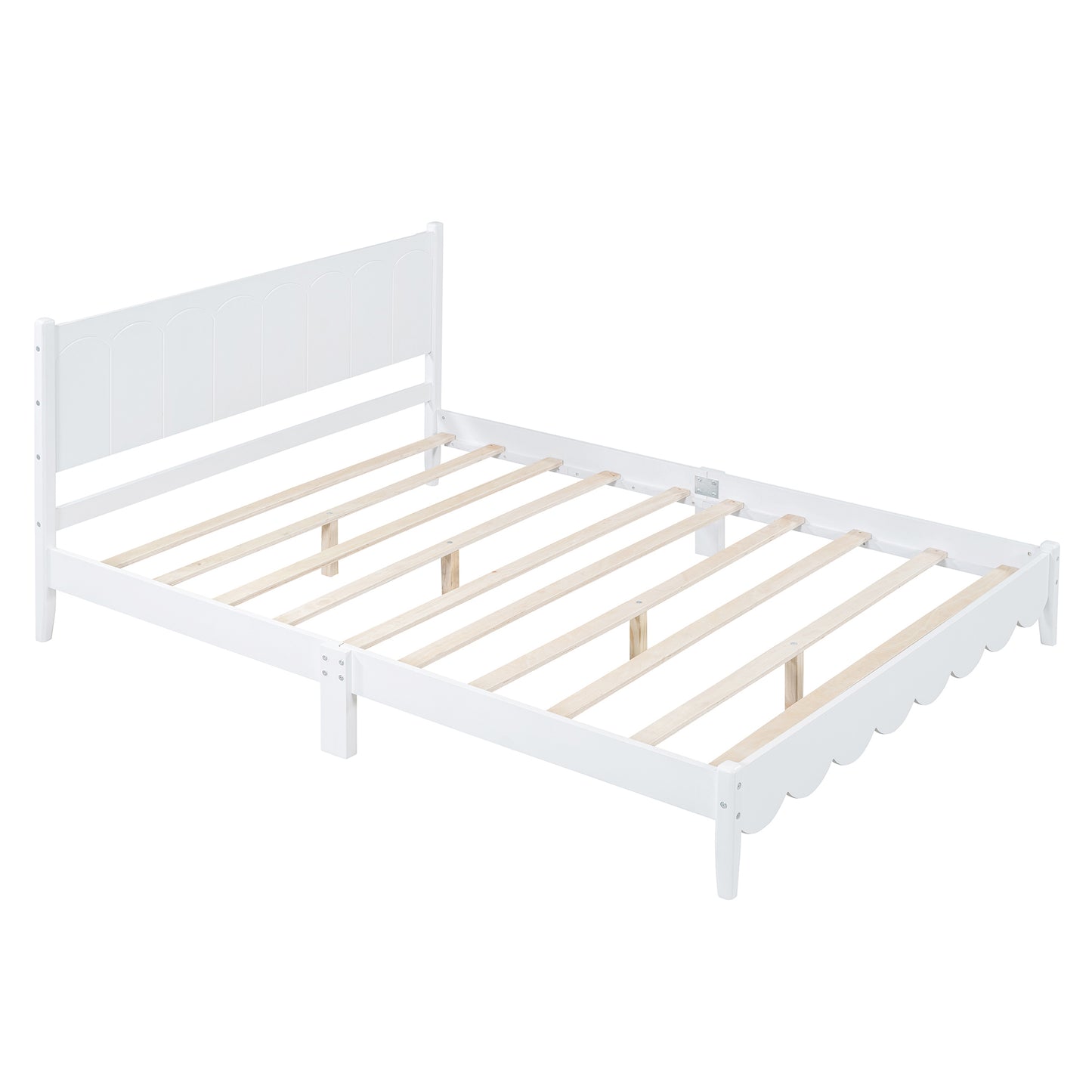 Queen Size Wood Platform Bed Frame