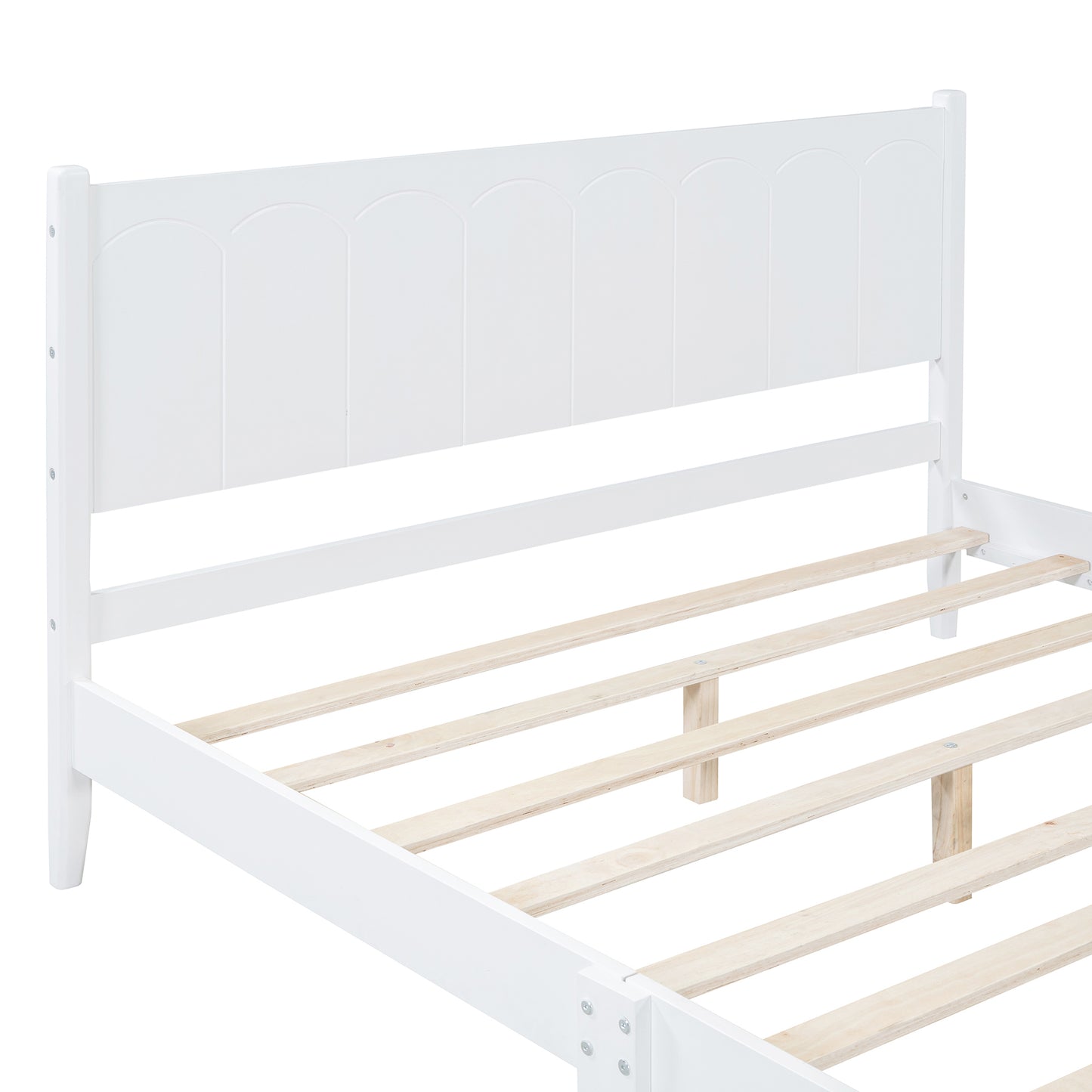 Queen Size Wood Platform Bed Frame