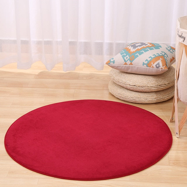 Big Round Carpet For Living Room