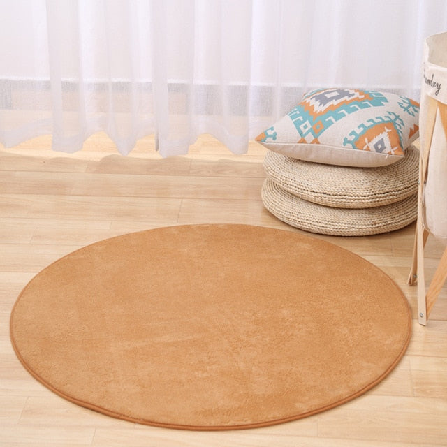 Big Round Carpet For Living Room